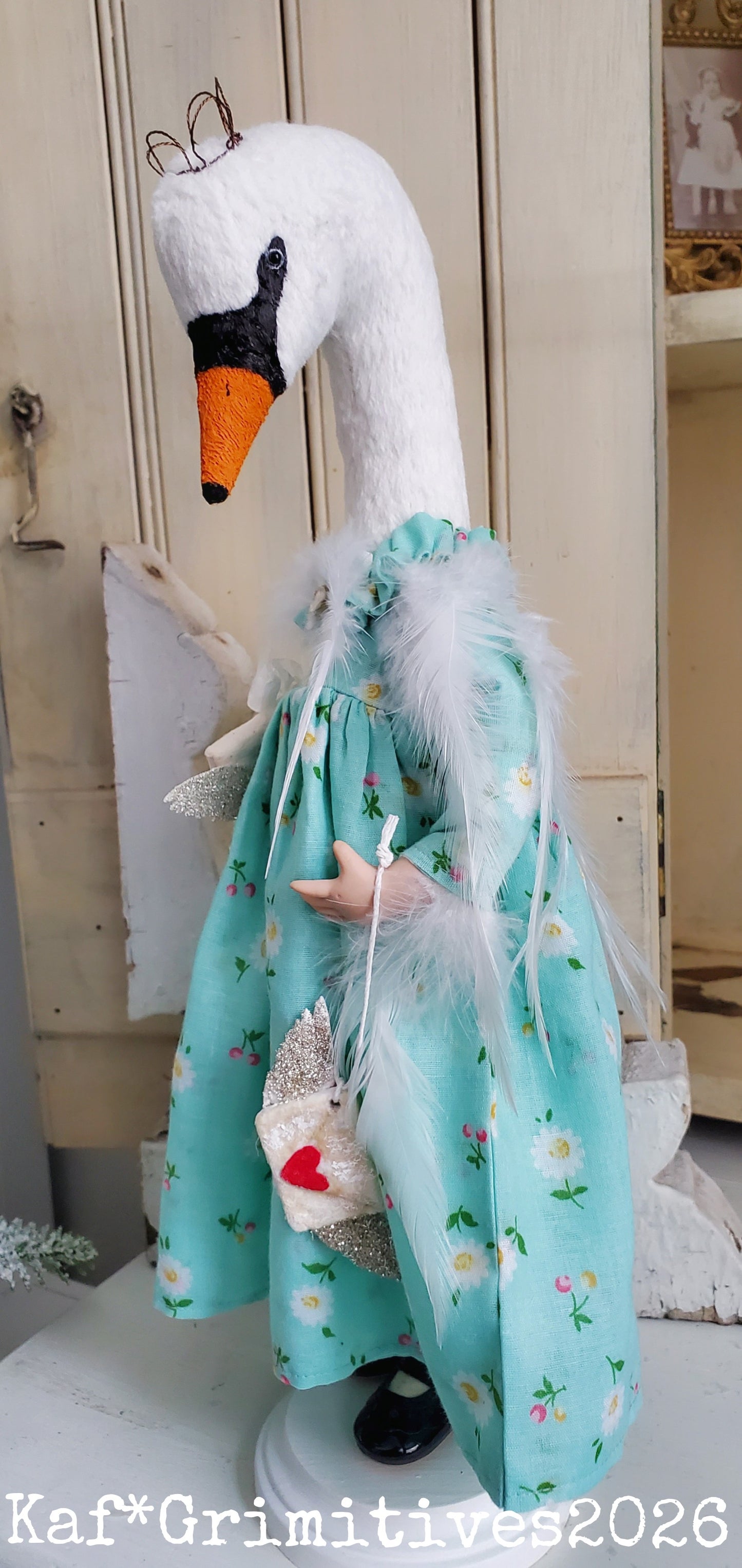 Sending Love Letters Swan